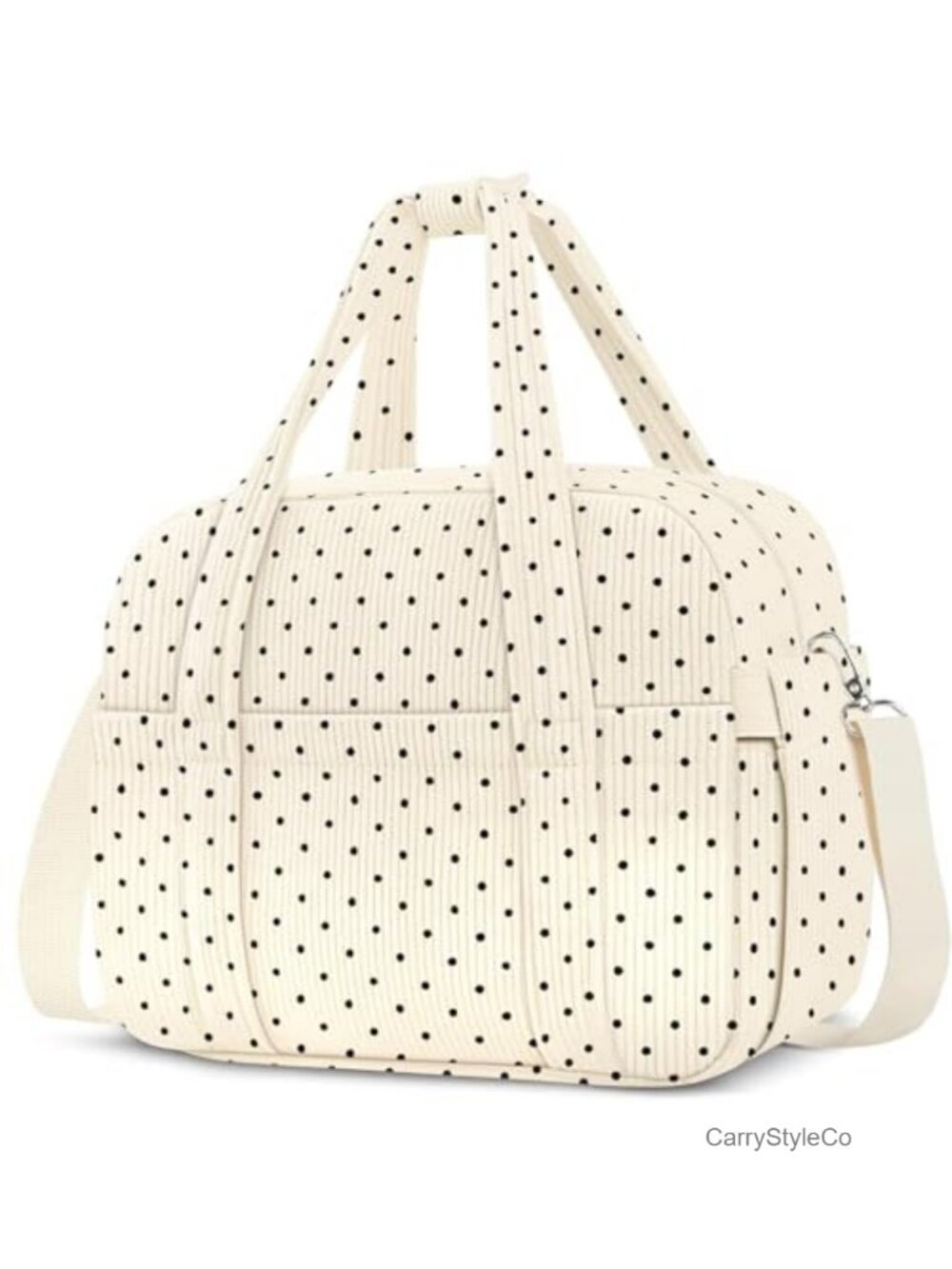 Corduroy Insulated Lunch Bag Leakproof Cooler Tote with Strap